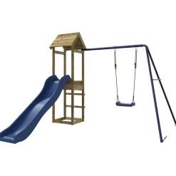 vidaXL Aire de jeux d'extérieur bois de pin imprégné