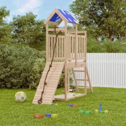 vidaXL Aire de jeux d'extérieur bois de pin massif