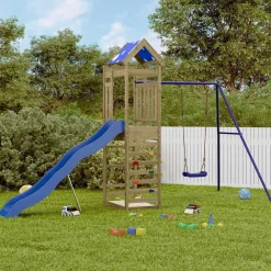 Jeux De Plein Air-vidaXL Aire de jeux d'extérieur bois de pin imprégné