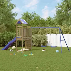 Jeux De Plein Air-vidaXL Aire de jeux d'extérieur bois de pin imprégné