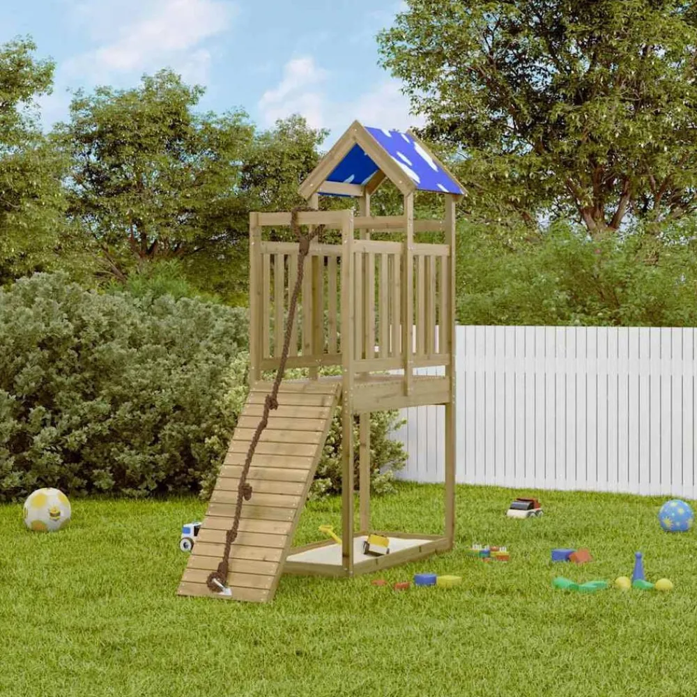 Jeux De Plein Air-vidaXL Aire de jeux d'extérieur bois de pin imprégné