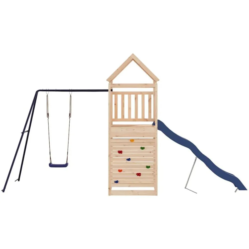 Jeux De Plein Air-vidaXL Aire de jeux d'extérieur bois de pin massif