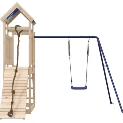 vidaXL Aire de jeux d'extérieur bois de pin massif