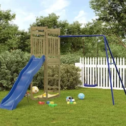 Jeux De Plein Air-vidaXL Aire de jeux d'extérieur bois de pin imprégné