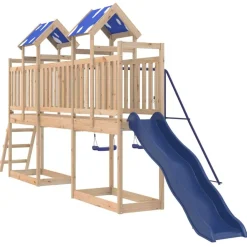 vidaXL Aire de jeux d'extérieur bois de pin massif