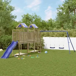 Jeux De Plein Air-vidaXL Aire de jeux d'extérieur bois de pin imprégné