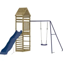 vidaXL Aire de jeux d'extérieur bois de pin imprégné