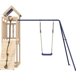 vidaXL Aire de jeux d'extérieur bois de pin massif