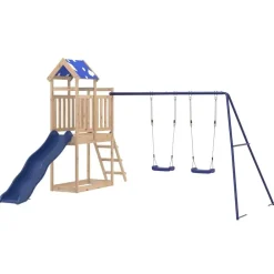 Jeux De Plein Air-vidaXL Aire de jeux d'extérieur bois de pin massif