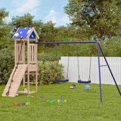 Jeux De Plein Air-vidaXL Aire de jeux d'extérieur bois de pin massif