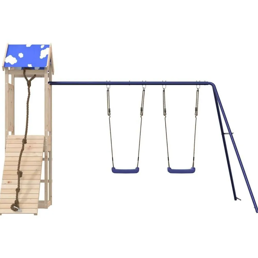 Jeux De Plein Air-vidaXL Aire de jeux d'extérieur bois de pin massif