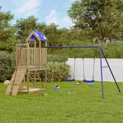 Jeux De Plein Air-vidaXL Aire de jeux d'extérieur bois de pin imprégné