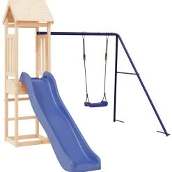 vidaXL Aire de jeux d'extérieur bois de pin massif