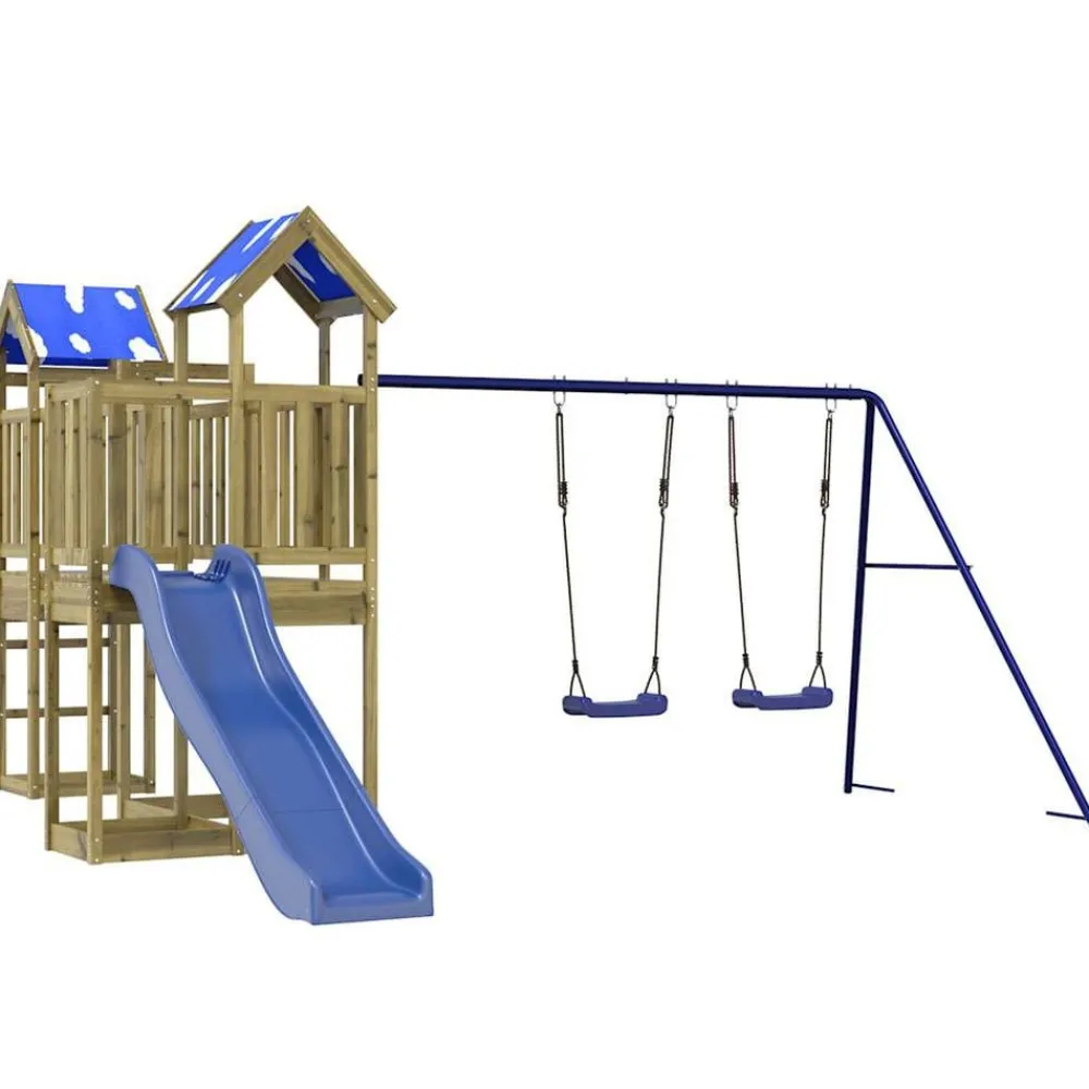 Jeux De Plein Air-vidaXL Aire de jeux d'extérieur bois de pin imprégné