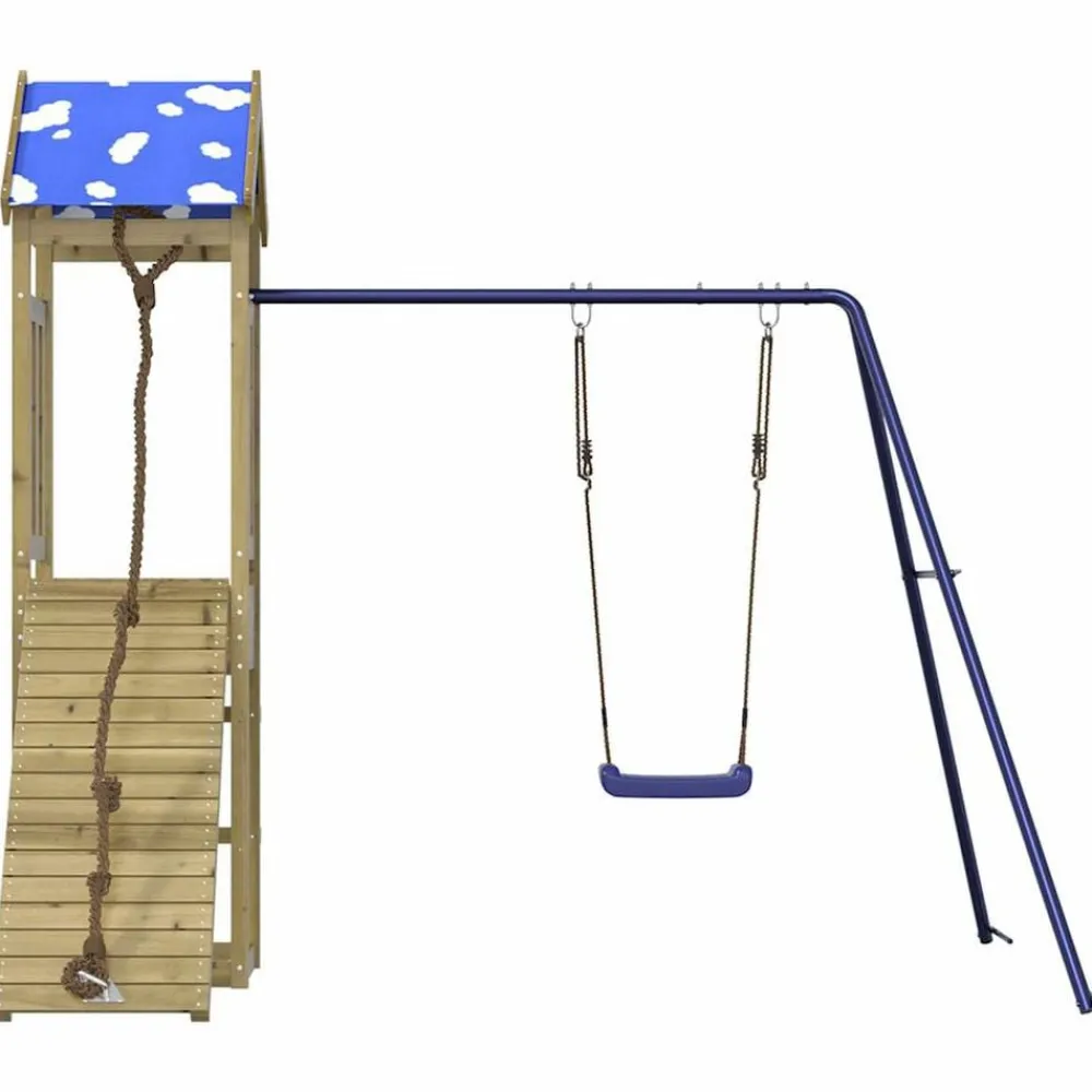 Jeux De Plein Air-vidaXL Aire de jeux d'extérieur bois de pin imprégné