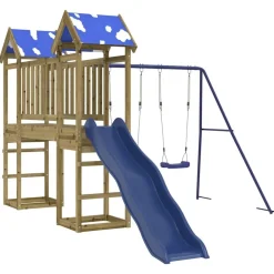 Jeux De Plein Air-vidaXL Aire de jeux d'extérieur bois de pin imprégné