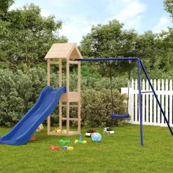 Jeux De Plein Air-vidaXL Aire de jeux d'extérieur bois de pin massif