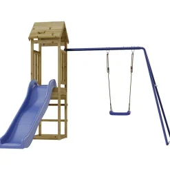vidaXL Aire de jeux d'extérieur bois de pin imprégné