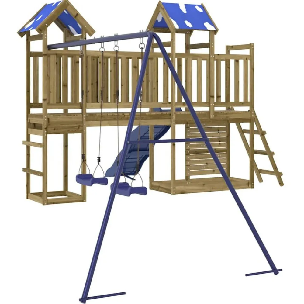 Jeux De Plein Air-vidaXL Aire de jeux d'extérieur bois de pin imprégné