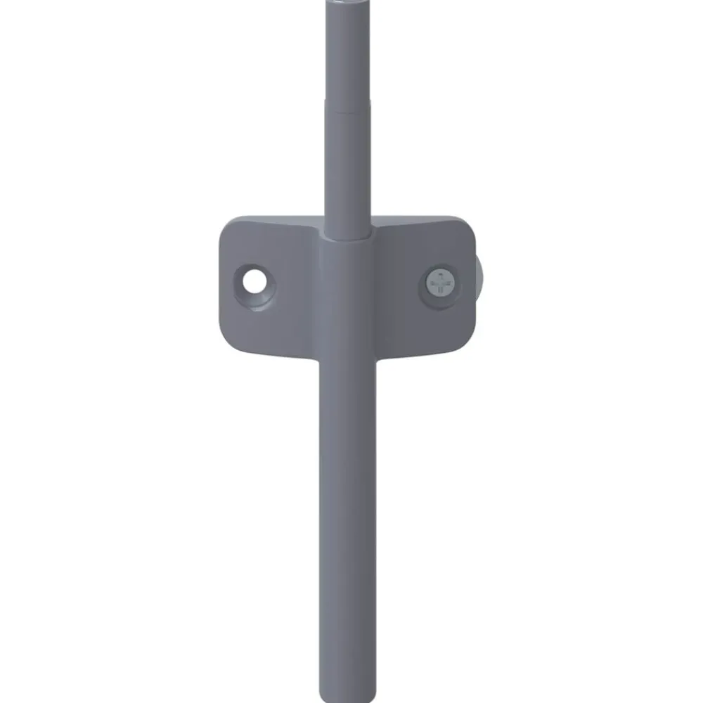 vidaXL Amortisseur à fermeture douce 2 pcs Gris 125 x 47 x 15 mm PP