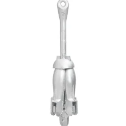 Pièces Détachées Pour Véhicules-vidaXL Ancre pliable argenté 8 kg fonte galvanisée à chaud