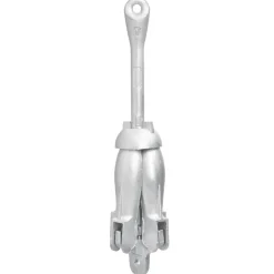 Pièces Détachées Pour Véhicules-vidaXL Ancre pliable argenté 4 kg fonte galvanisée à chaud