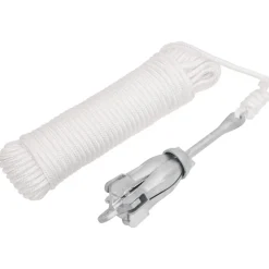 Pièces Détachées Pour Véhicules-vidaXL Ancre pliable avec corde argenté 1,5 kg fer malléable