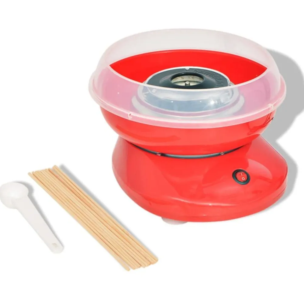Arts De La Table & Arts Culinaires-vidaXL Appareil à barbe à papa 480 W Rouge