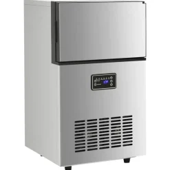 vidaXL Appareil à glaçons argenté 45 kg / 24 h
