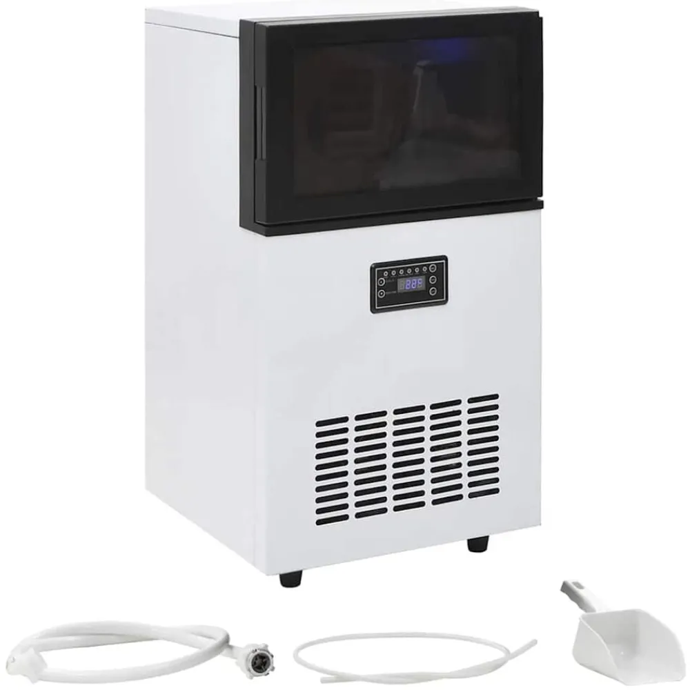 Arts De La Table & Arts Culinaires-vidaXL Appareil à glaçons Noir 45 kg / 24 h