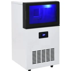 Arts De La Table & Arts Culinaires-vidaXL Appareil à glaçons Noir 45 kg / 24 h
