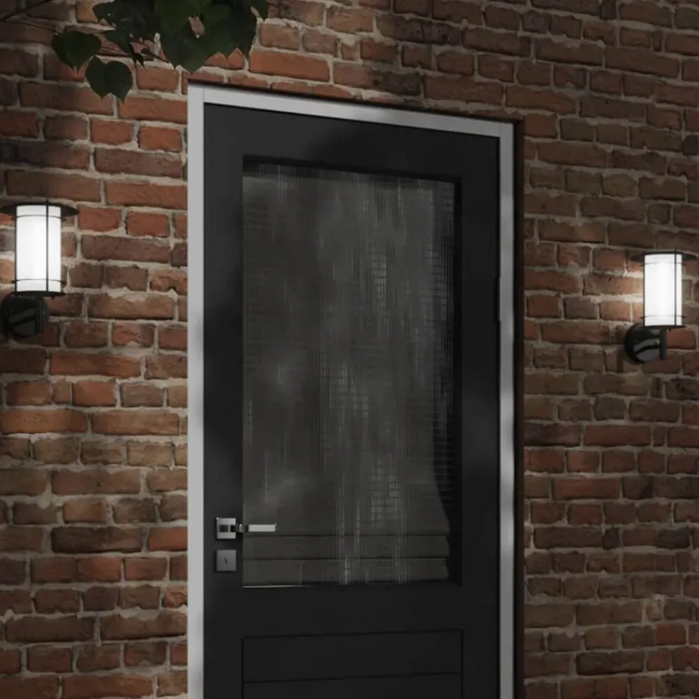 vidaXL Applique murale d'extérieur acier inoxydable