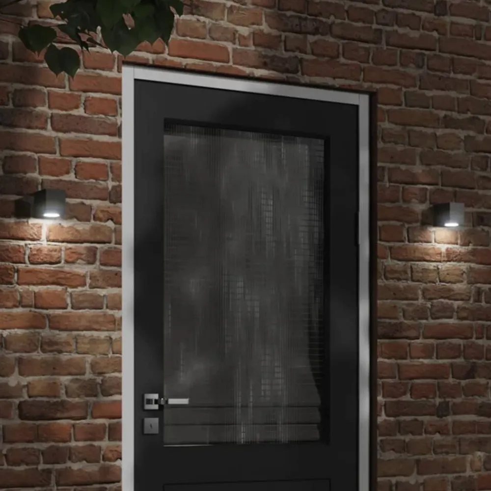 vidaXL Applique murale d'extérieur aluminium moulé sous pression