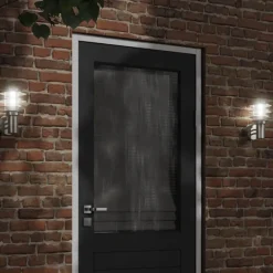 vidaXL Applique murale d'extérieur é acier inoxydable