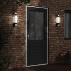 vidaXL Applique murale d'extérieur acier inoxydable