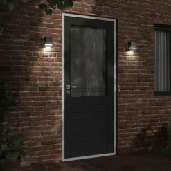 vidaXL Applique murale d'extérieur acier inoxydable