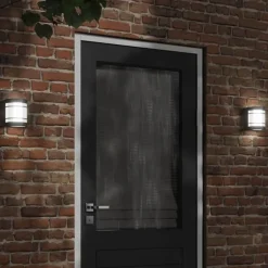 vidaXL Applique murale d'extérieur acier inoxydable
