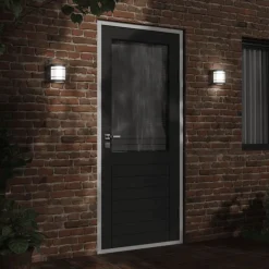 vidaXL Applique murale d'extérieur acier inoxydable
