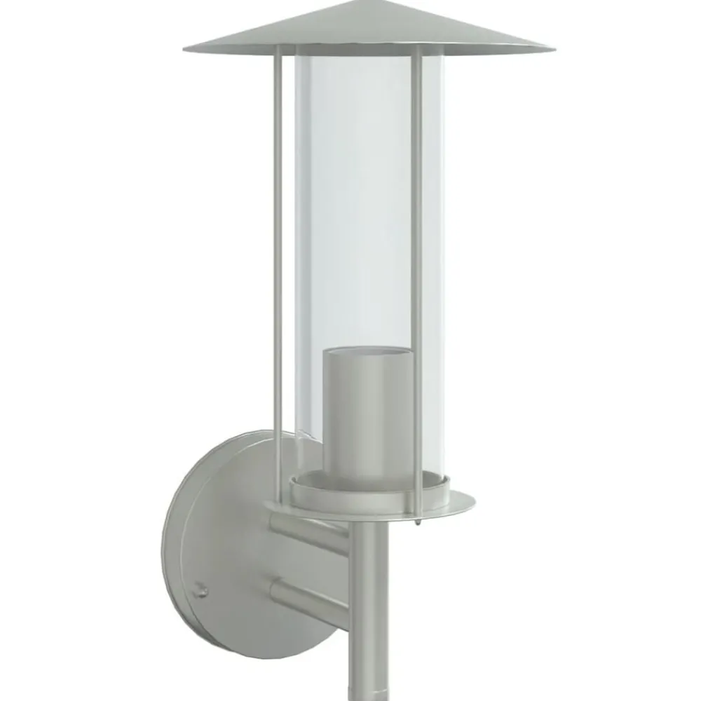 vidaXL Applique murale d'extérieur é acier inoxydable