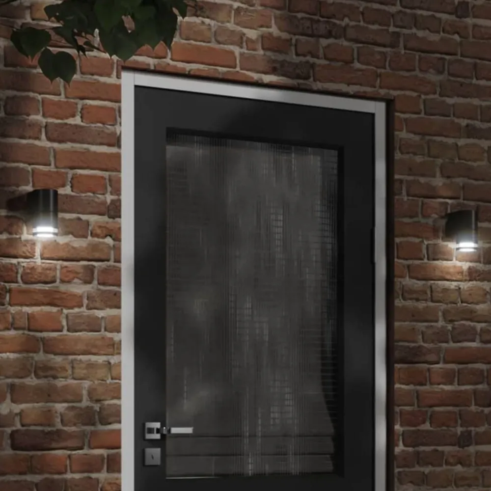 Luminaires-vidaXL Applique murale d'extérieur aluminium moulé sous pression