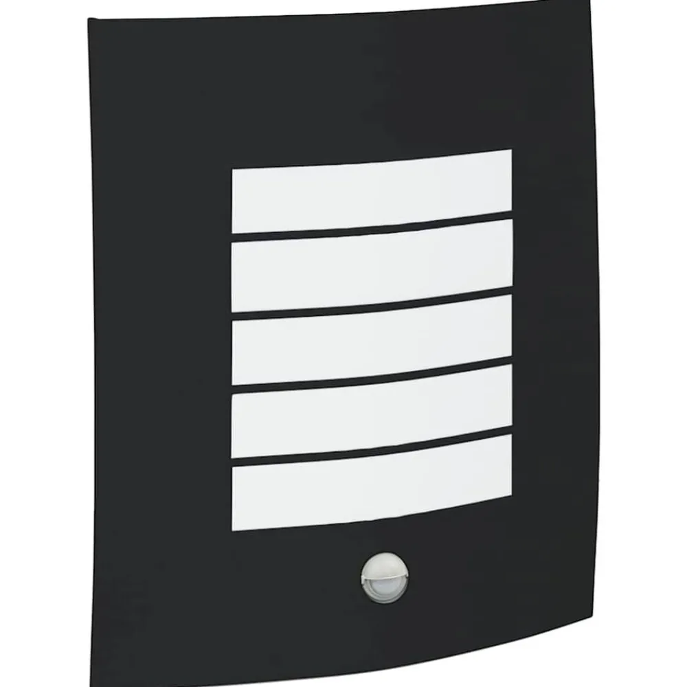 Luminaires-vidaXL Applique Murale Extérieure 23.5 x 9 x 26 cm Noir