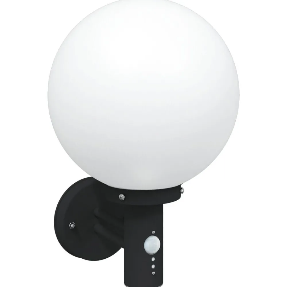 Luminaires-vidaXL Applique Murale Extérieure 28 x 25 x 38 cm Noir
