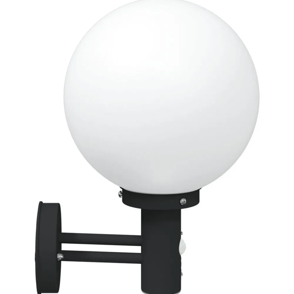 Luminaires-vidaXL Applique Murale Extérieure 28 x 25 x 38 cm Noir