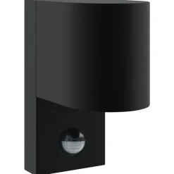 vidaXL Applique Murale Extérieure Noir 12 x 7 x 15 cm Acier inoxydable