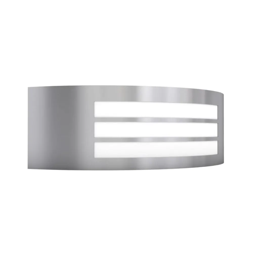 vidaXL Applique murale extérieure en acier inoxydable