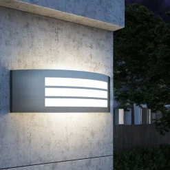 vidaXL Applique murale extérieure en acier inoxydable
