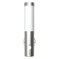Luminaires-vidaXL Applique murale extérieure avec capteur de mouvement inox