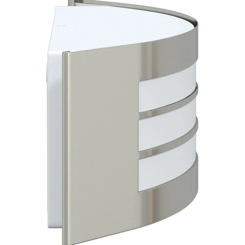 Luminaires-vidaXL Applique Murale Extérieure Argenté 32 x 10 x 10 cm Acier inoxydable