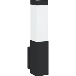 Luminaires-vidaXL Applique Murale Extérieure 10.5 x 6 x 33 cm Noir