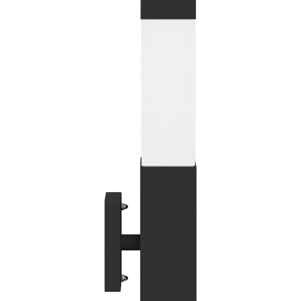 Luminaires-vidaXL Applique Murale Extérieure 10.5 x 6 x 33 cm Noir
